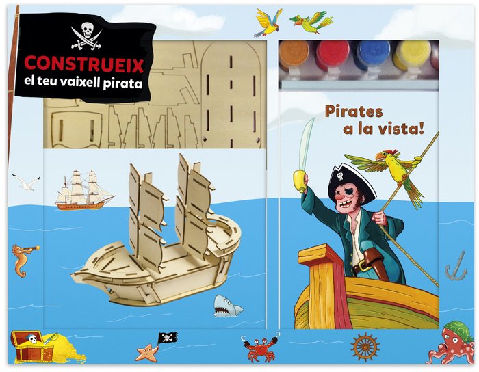 Construeix el teu vaixell pirata, de AA. VV. | portada del libro