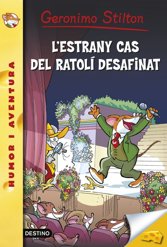 L'estrany cas del ratolí desafinat, de Stilton | portada del libro