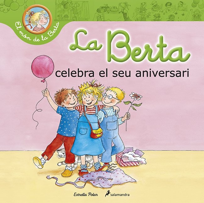 La Berta celebra el seu aniversari, de Schneider | portada del libro