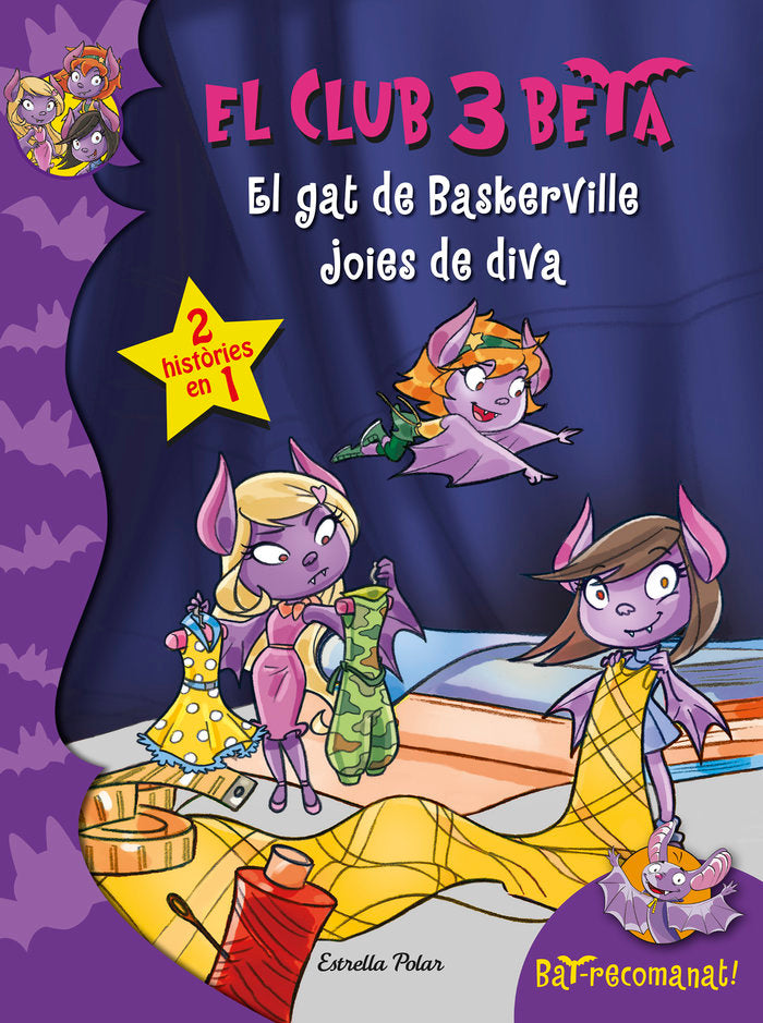 El Club 3 Beta. El gat de Baskerville i Joies de diva, de Pavanello, Roberto | portada del libro