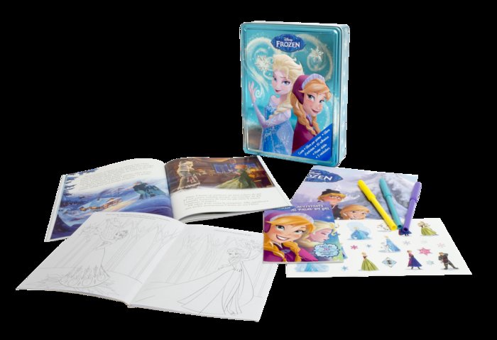 Frozen. Caixa metàl·lica, de Disney | portada del libro