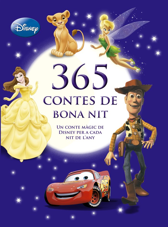 365 contes de bona nit, de Disney | portada del libro