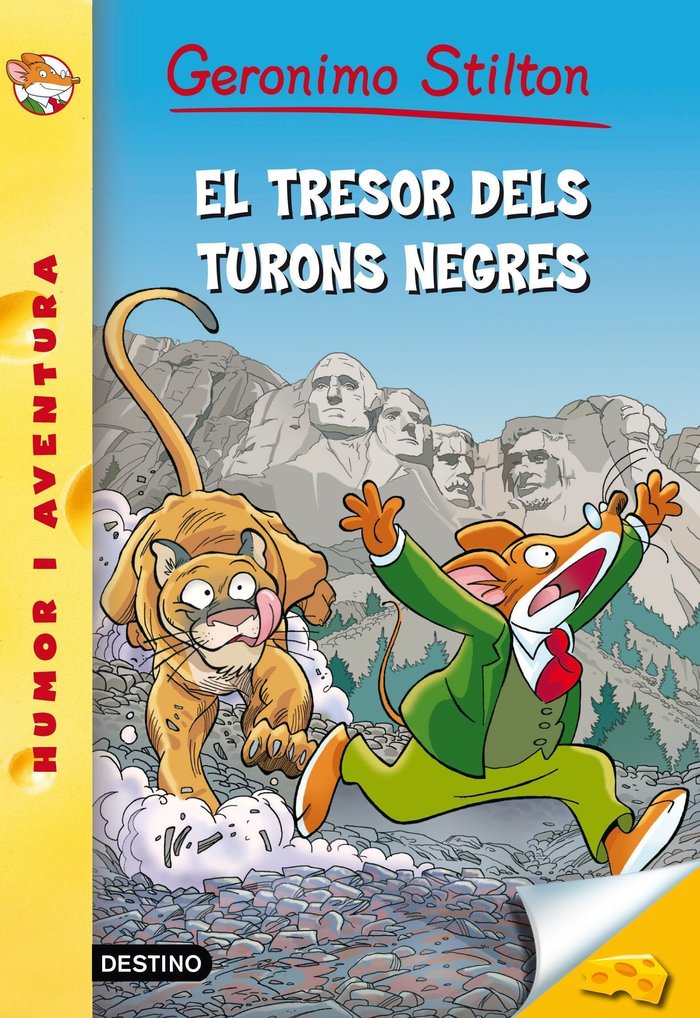 El tresor dels Turons Negres, de Stilton | portada del libro