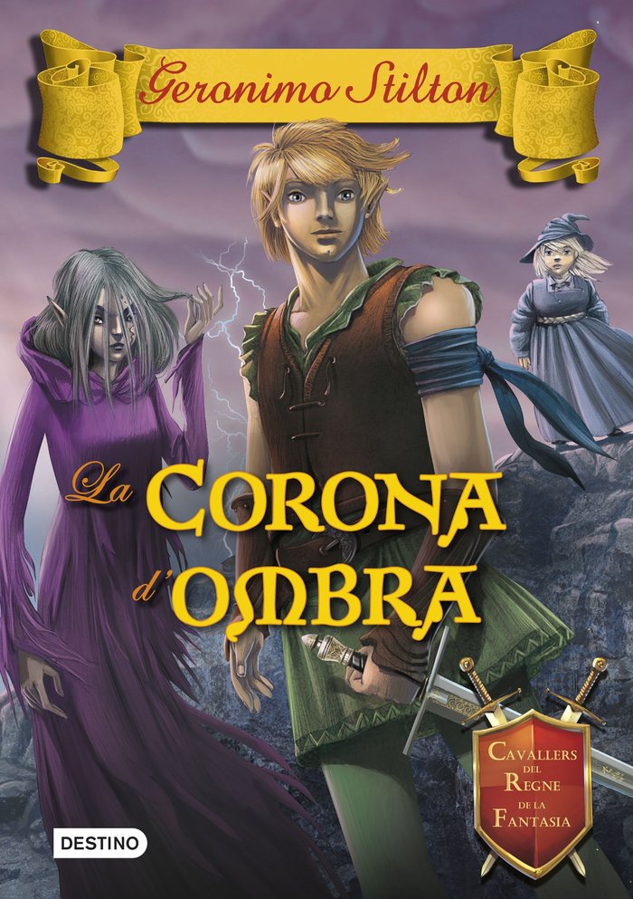 La Corona d'ombra, de Stilton | portada del libro