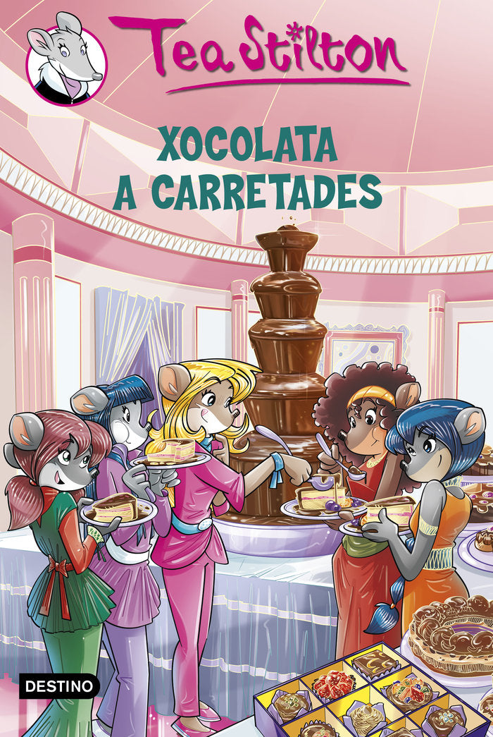Xocolata a carretades, de Stilton, Tea | portada del libro