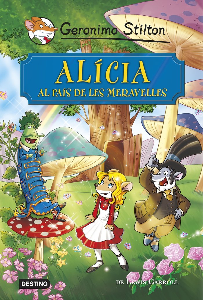 Alícia al país de les meravelles, de Stilton, Geronimo | portada del libro