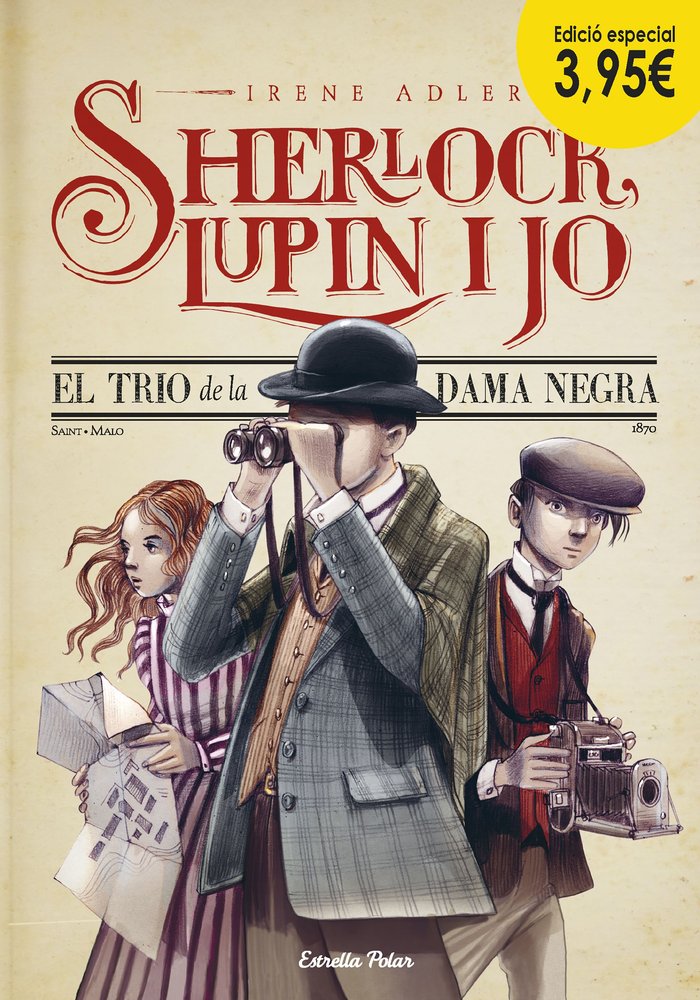 El trio de la dama negra. Edició especial 3,95, de Adler, Irene | portada del libro
