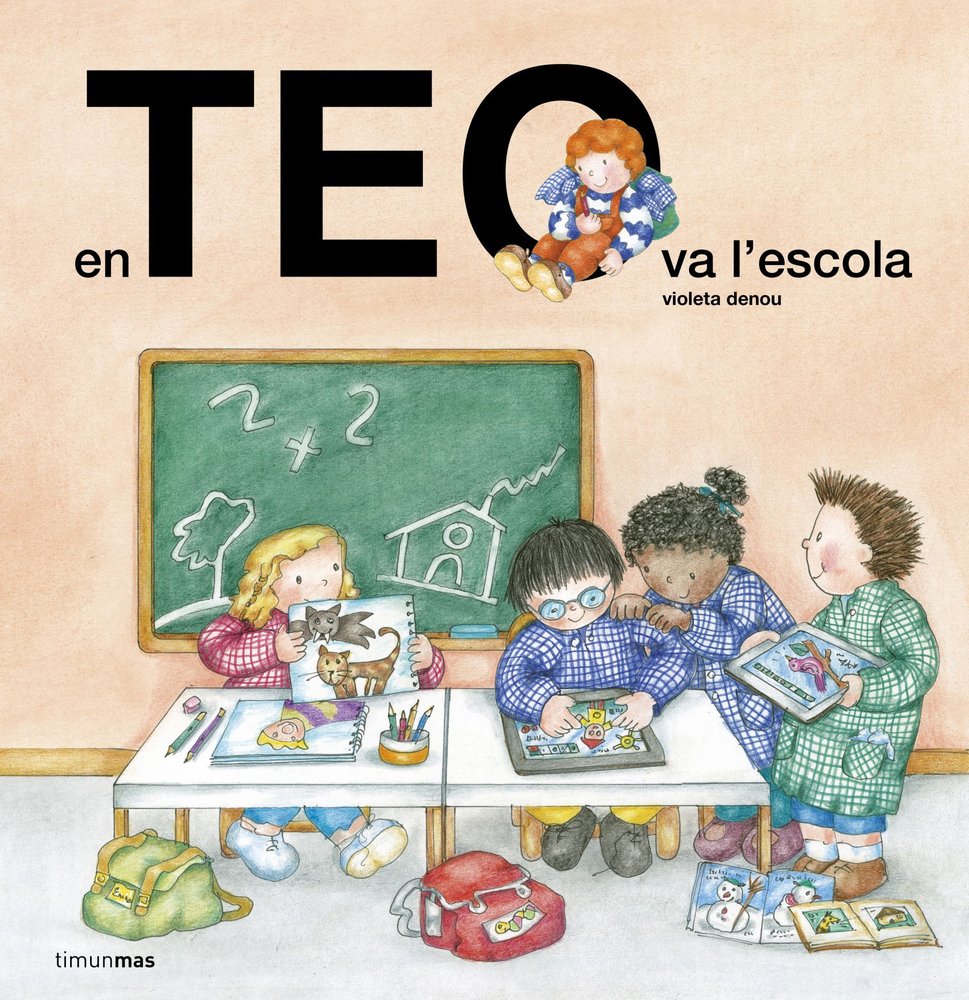 En Teo va a l'escola, de Denou, Violeta | portada del libro