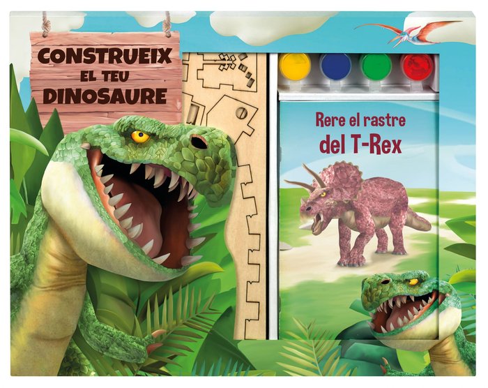 Construeix el teu dinosaure, de Autors | portada del libro