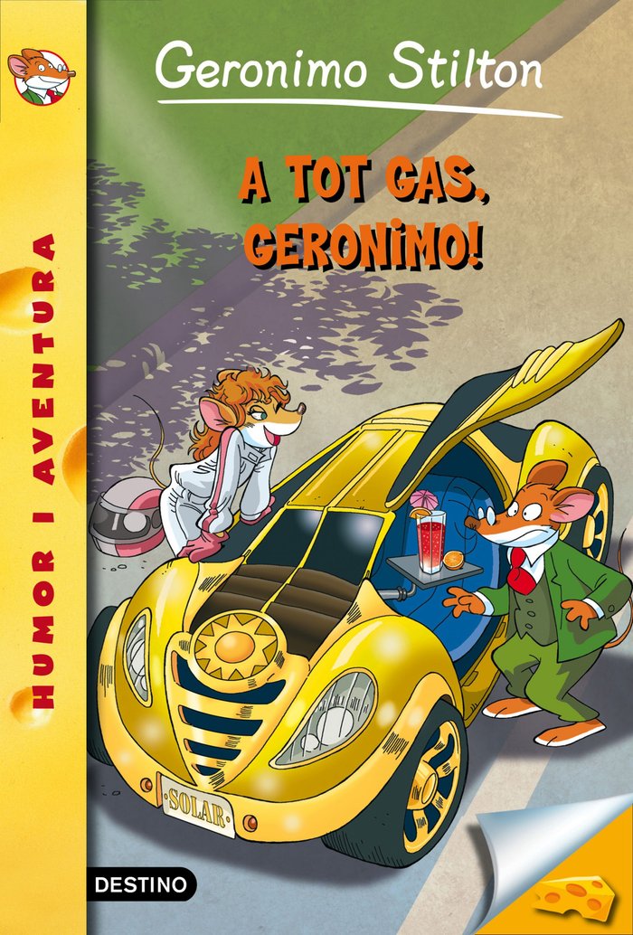 A tot gas, Geronimo!, de Stilton | portada del libro