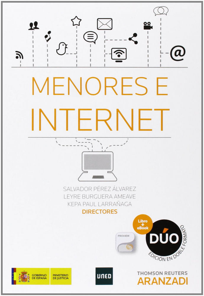 Menores e Internet (Papel e-book), de PEREZ ALVAREZ, SALVADOR | portada del libro