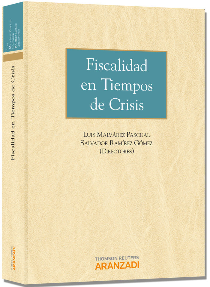 Fiscalidad en tiempos de crisis., de Málvarez Pascual, Luis | portada del libro