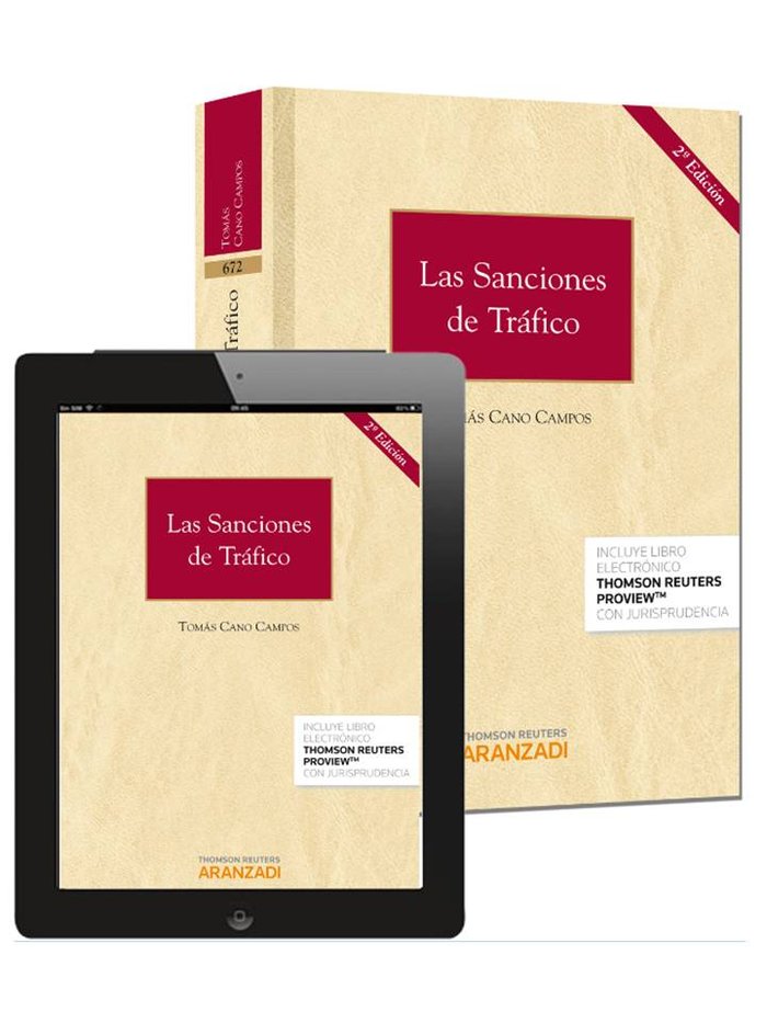 Las sanciones de tráfico (Papel + e-book), de Cano Campos, Tomás | portada del libro