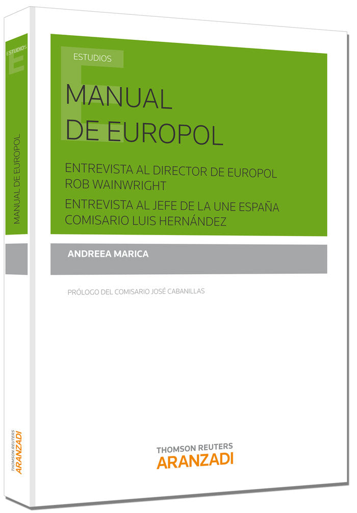 Manual de Europol, de Marica, Andreea | portada del libro