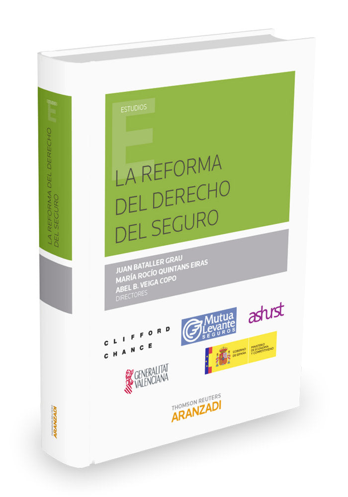 La reforma del Derecho del seguro, de Bataller Grau, Juan | portada del libro