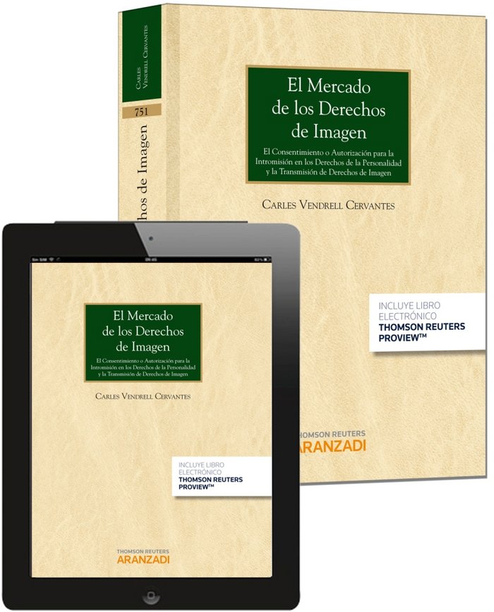 El mercado de los derechos de imagen (Papel + e-book), de Vendrell Cervantes, Carles | portada del libro