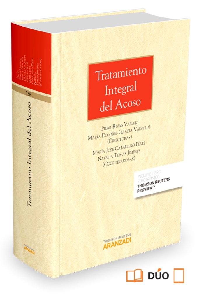 Tratamiento integral del acoso (Papel + e-book), de Caballero Pérez , María José | portada del libro