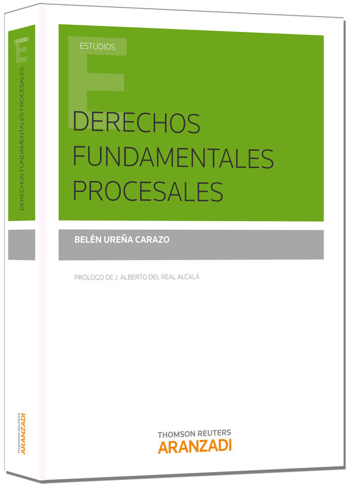 Derechos fundamentales procesales, de UREÑA CARAZO, BELEN | portada del libro