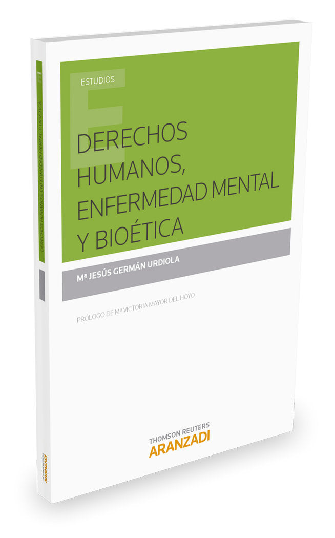 Derechos humanos, enfermedad mental y bioética, de Germán Urdiola, Mª Jesús | portada del libro