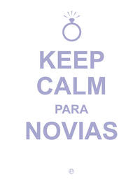Keep Calm para novias | portada del libro