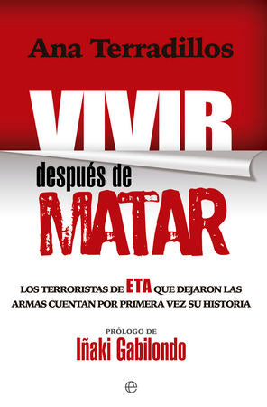 Vivir después de matar, de Terradillos Azpiroz, Ana | portada del libro