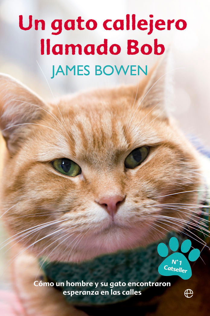 Un gato callejero llamado Bob, de Bowden, James | portada del libro