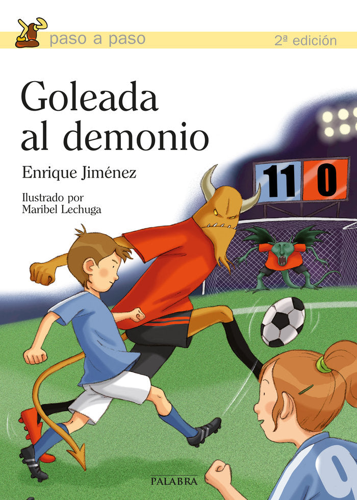 Goleada al demonio, de Jiménez Lasanta, Enrique | portada del libro
