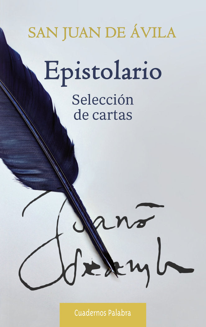 Epistolario, de San Juan de Ávila | portada del libro