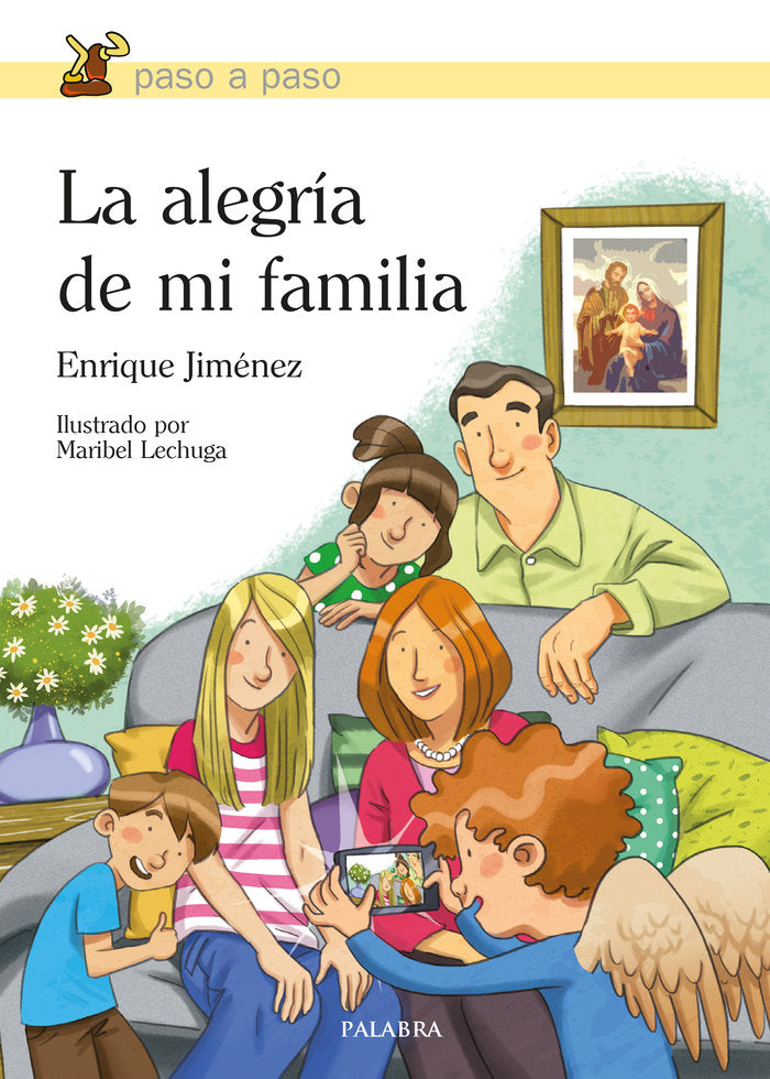 La alegría de mi familia, de Jiménez, Enrique | portada del libro