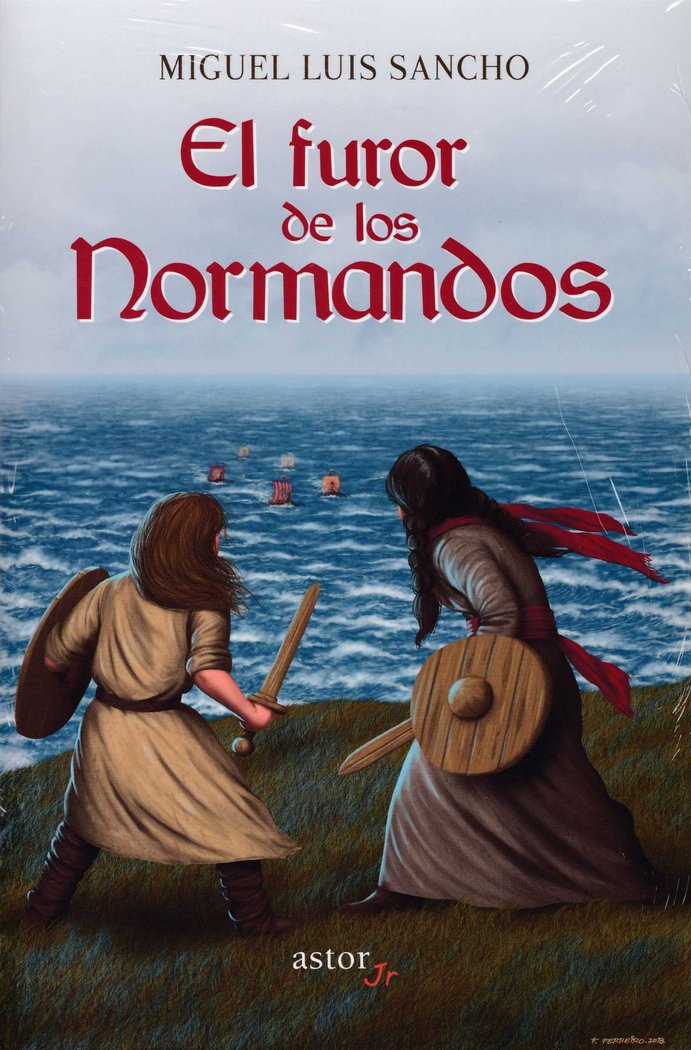 El furor de los normandos, de Luis Sancho, Miguel | portada del libro