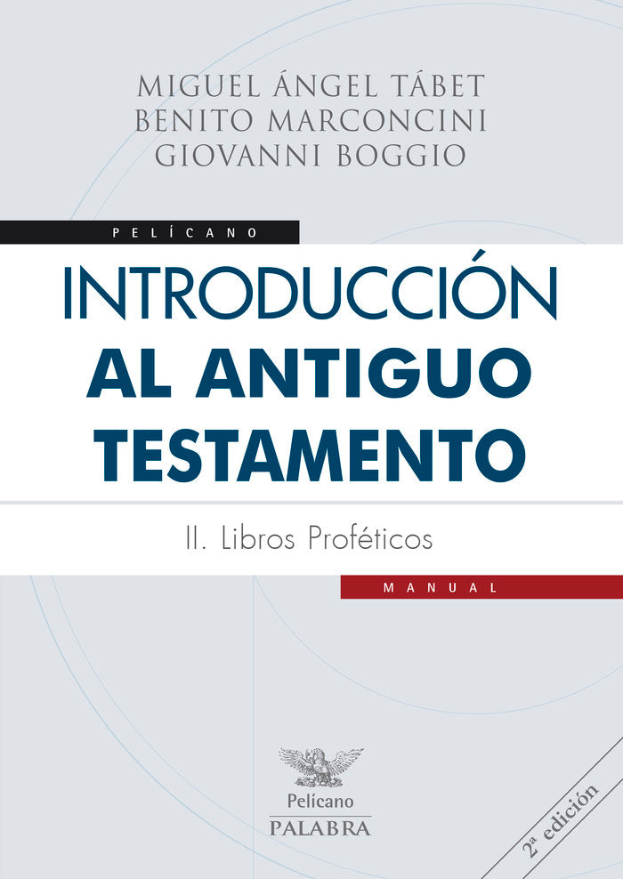Introducción al Antiguo Testamento II, de Tábet | portada del libro