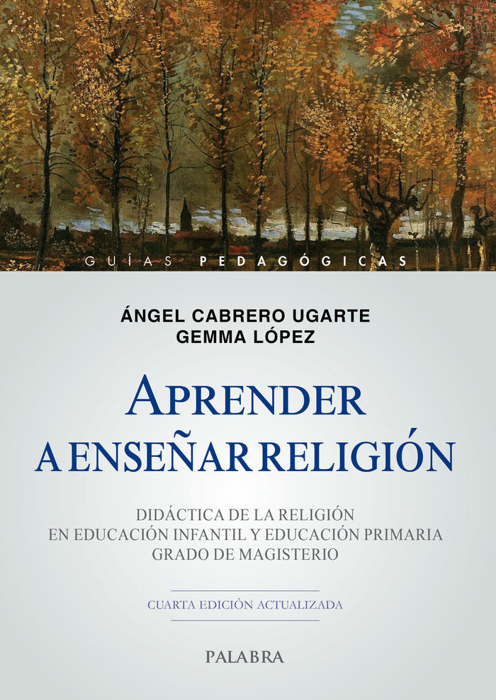 Aprender a enseñar religión, de Cabrero Ugarte, Ángel | portada del libro