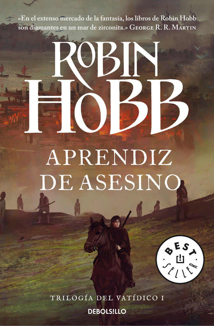 Aprendiz de asesino (Trilogía del Vatídico 1), de Hobb | portada del libro