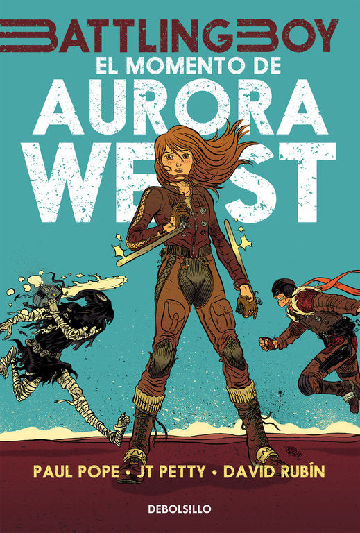 El momento de Aurora West (Battling Boy), de Pope | portada del libro