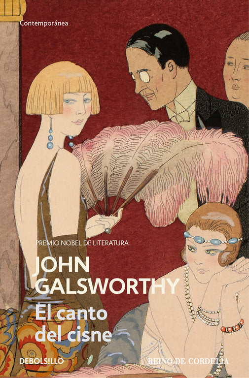 El canto del cisne (Una comedia moderna 3), de Galsworthy | portada del libro