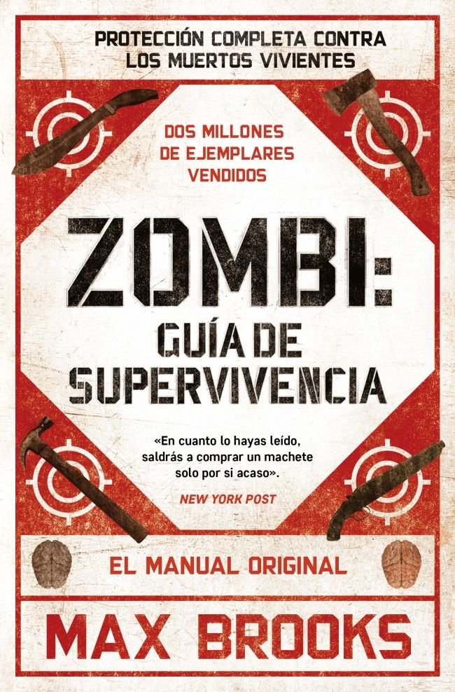 Zombi: Guía de supervivencia, de Brooks, Max | portada del libro
