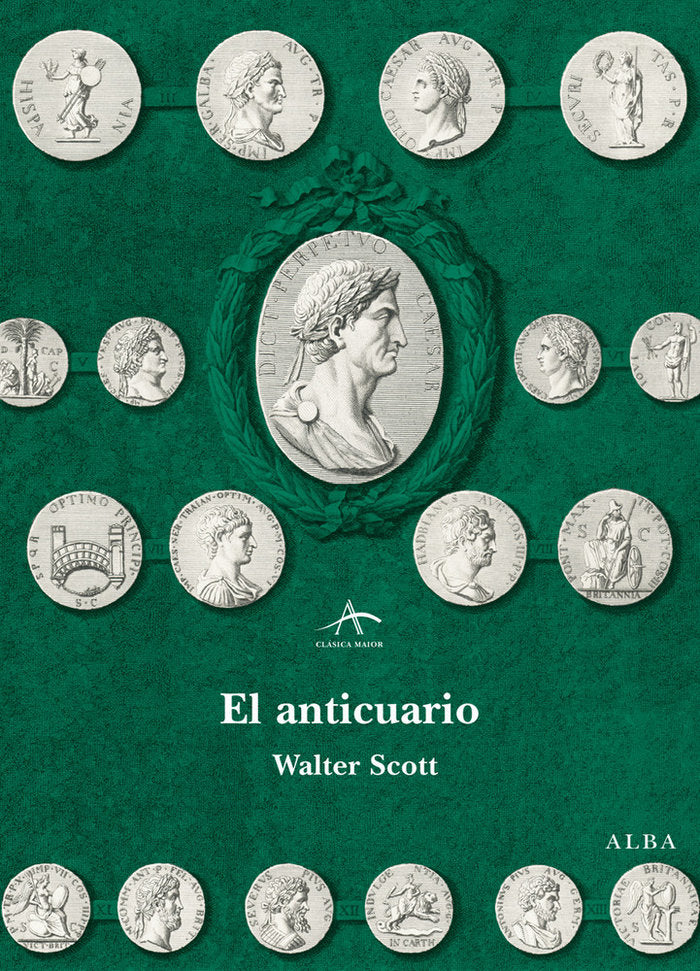 El anticuario, de Scott, Walter | portada del libro