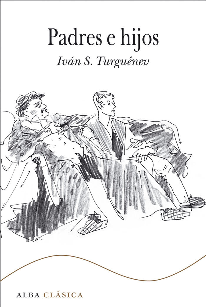 Padres e hijos, de Turguénev, Iván S. | portada del libro