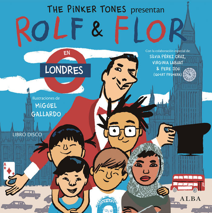 Rolf & Flor en Londres, de The Pinker Tones | portada del libro