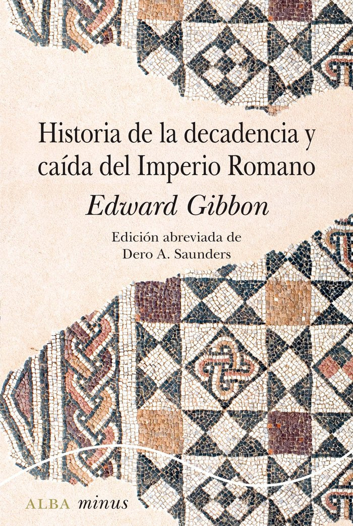 Historia de la decadencia y caída del Imperio romano, de Gibbon | portada del libro