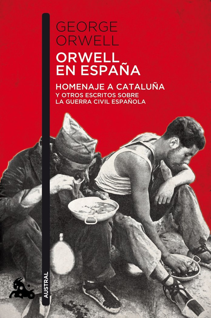 Orwell en España, de Orwell | portada del libro