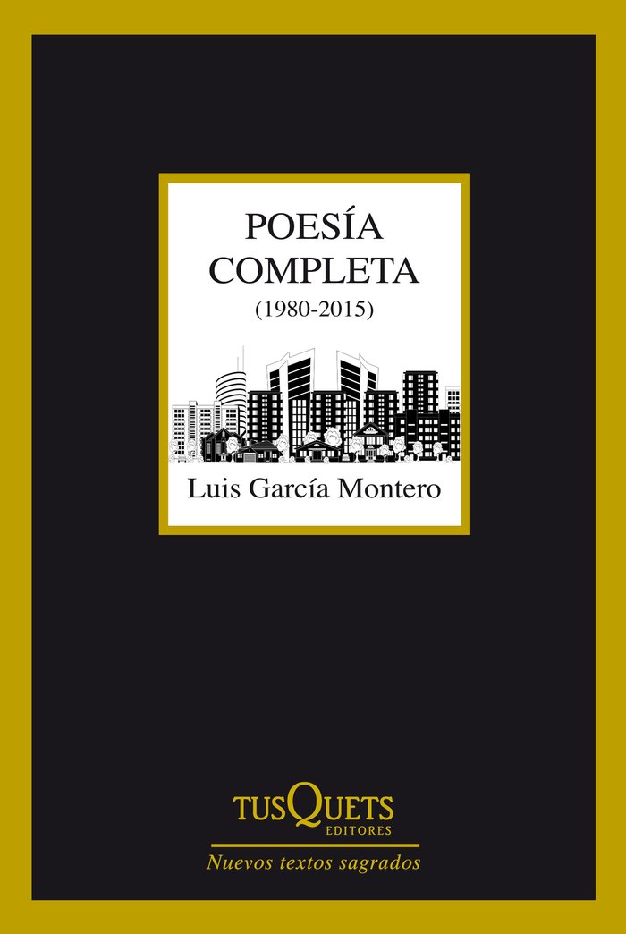 Poesía completa (1980-2015), de García Montero, Luis | portada del libro