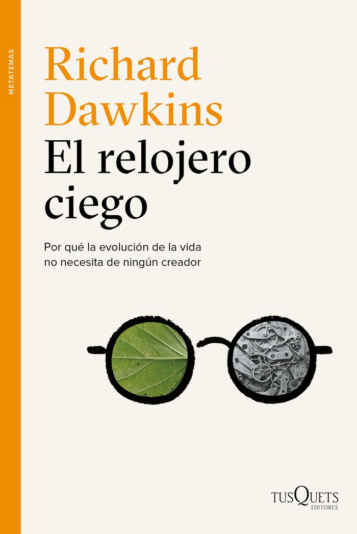 El relojero ciego, de Dawkins | portada del libro