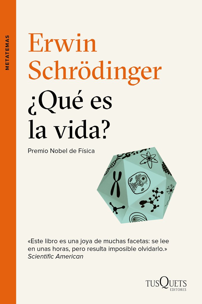 ¿Qué es la vida?, de Schrödinger, Erwin | portada del libro