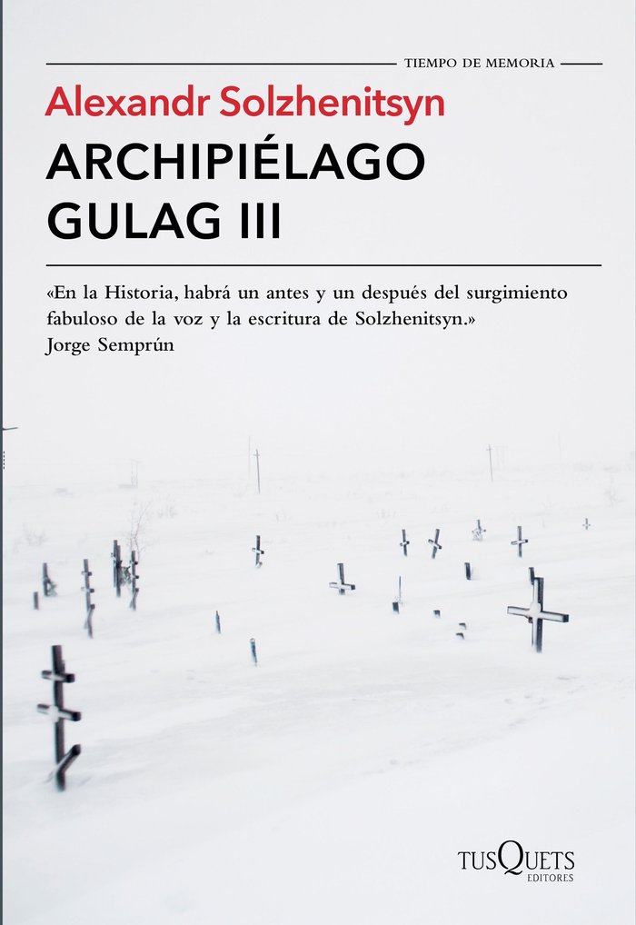 Archipiélago Gulag III, de Solzhenitsyn, Alexandr | portada del libro