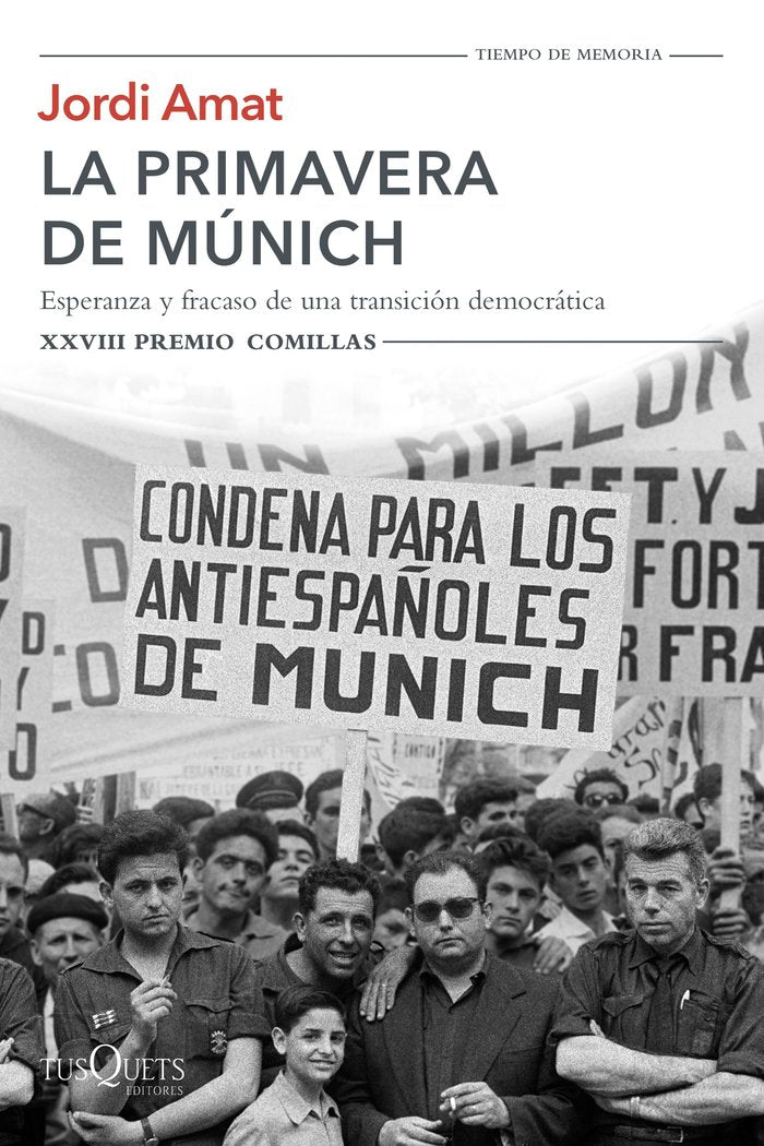 La primavera de Múnich, de Amat, Jordi | portada del libro