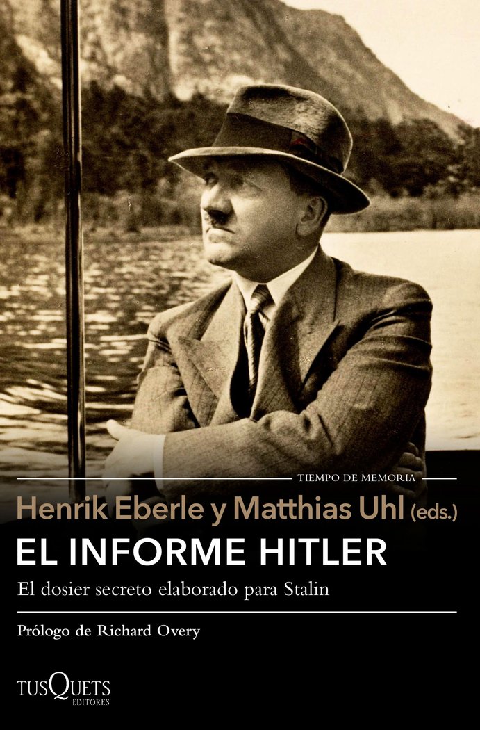 El informe Hitler, de Eberle, Henrik | portada del libro