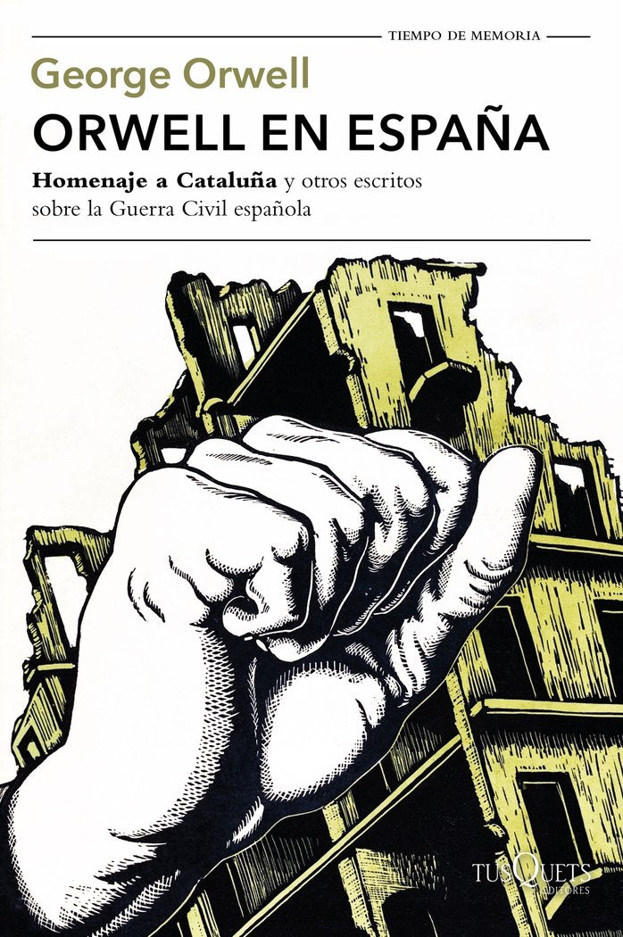 Orwell en España, de Orwell, George | portada del libro