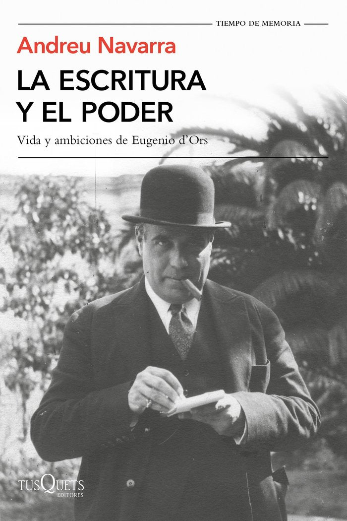 La escritura y el poder, de Navarra, Andreu | portada del libro