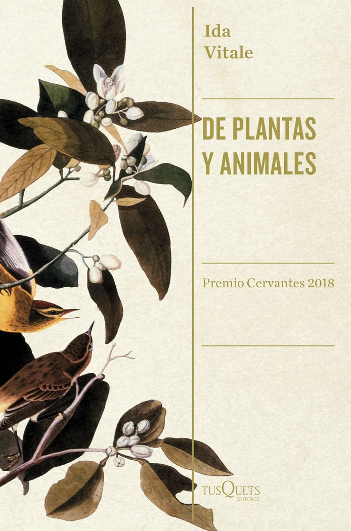 De plantas y animales, de Vitale, Ida | portada del libro